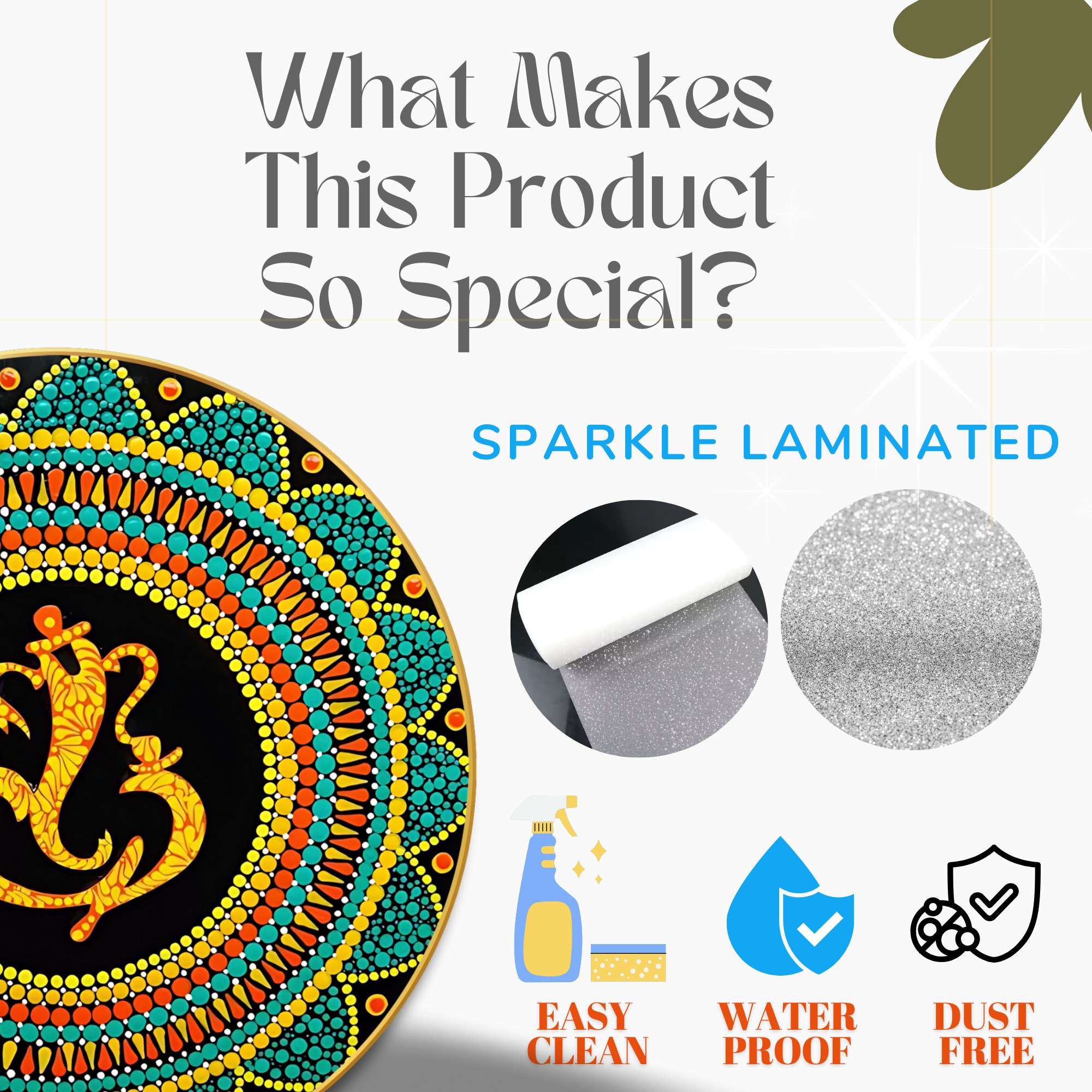 Round Wall Painting - Image 4